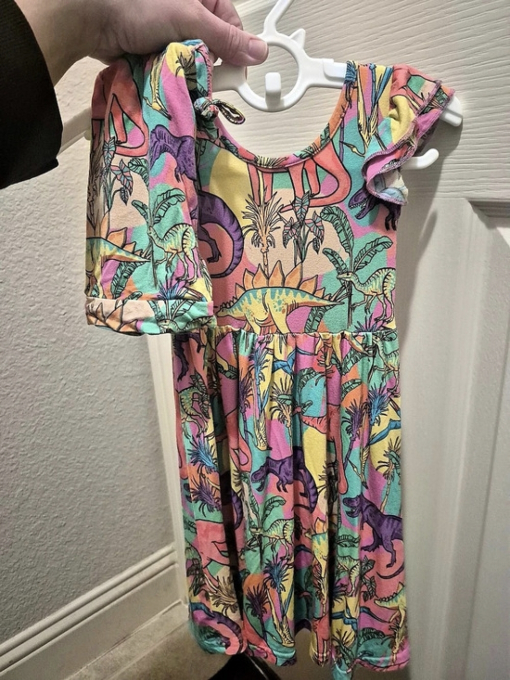 Dinosaur Dress Bums & Roses 2T
